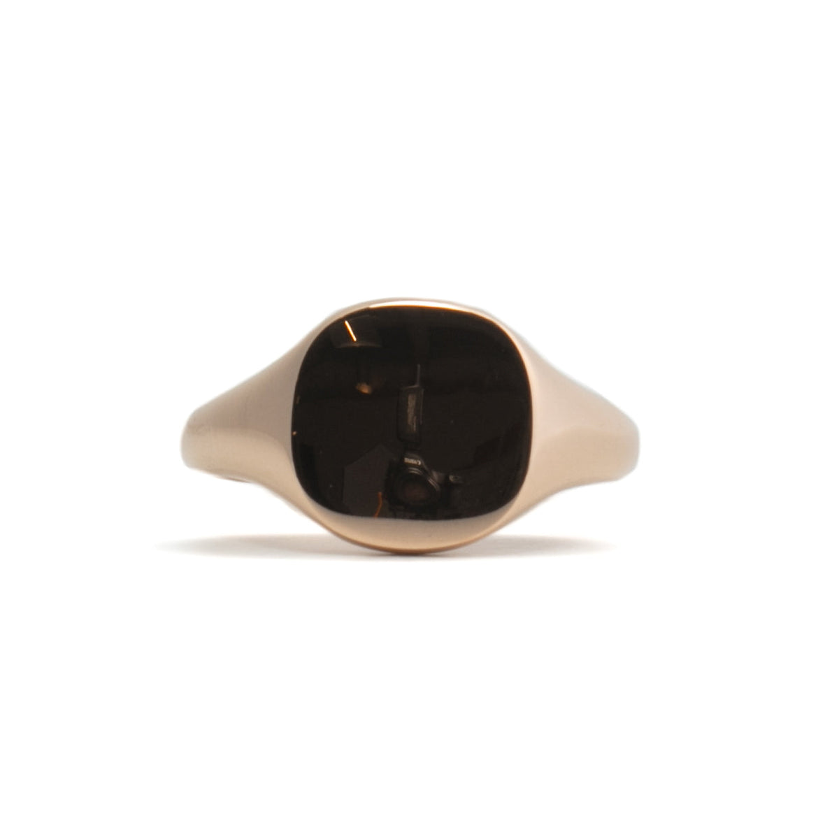 DAVID YURMAN 18k Gold Signet Ring - Size 3