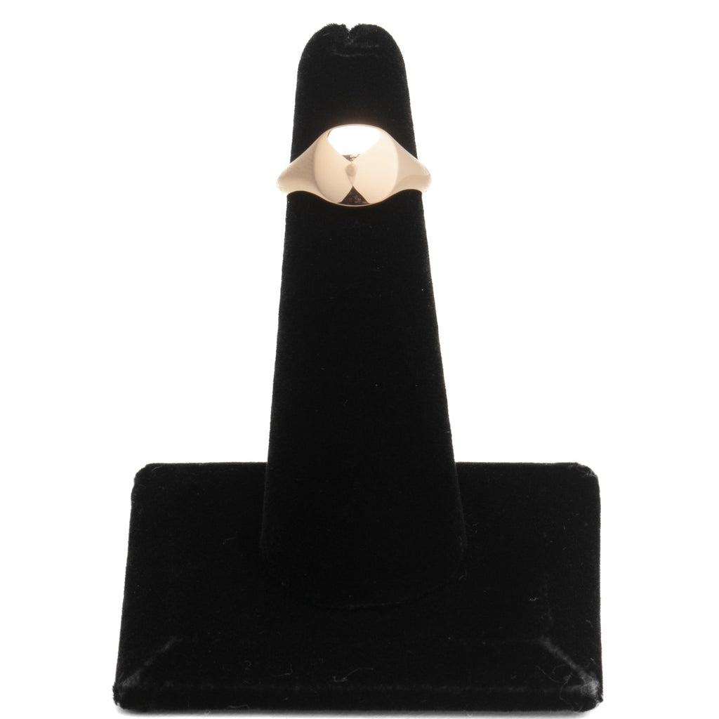 DAVID YURMAN 18k Gold Signet Ring - Size 3
