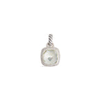 DAVID YURMAN Prasiolite and Diamond Petite Albion Pendant Necklace