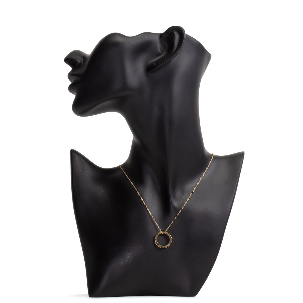 TIFFANY & CO. Circle Pendant Necklace