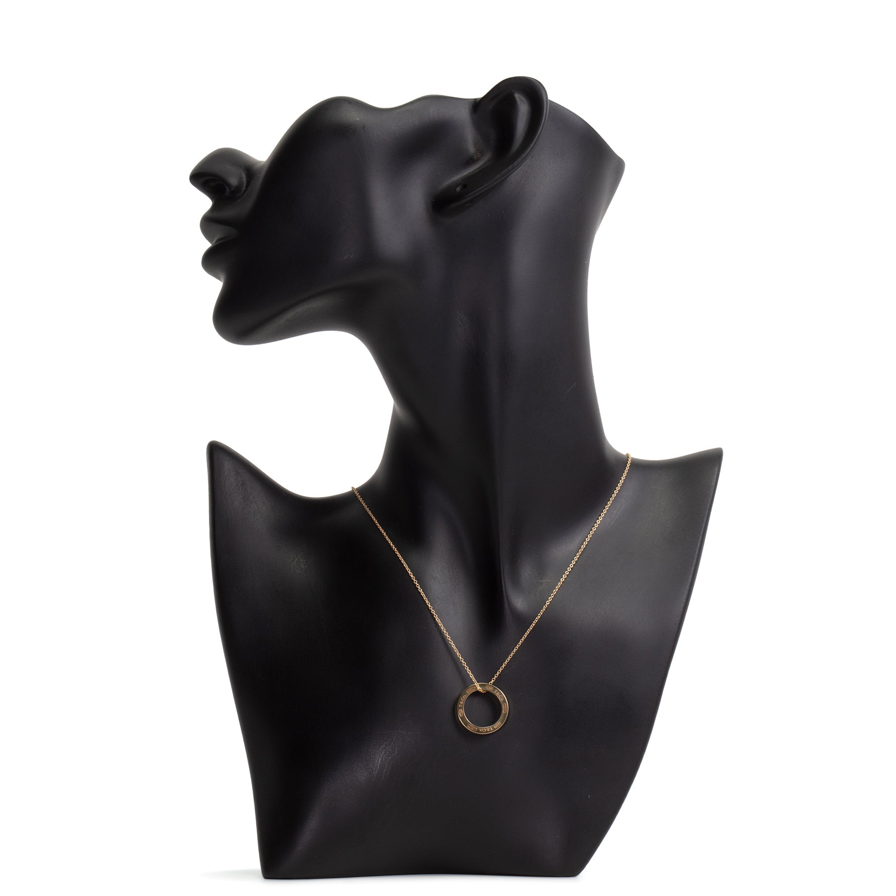 TIFFANY & CO. Circle Pendant Necklace