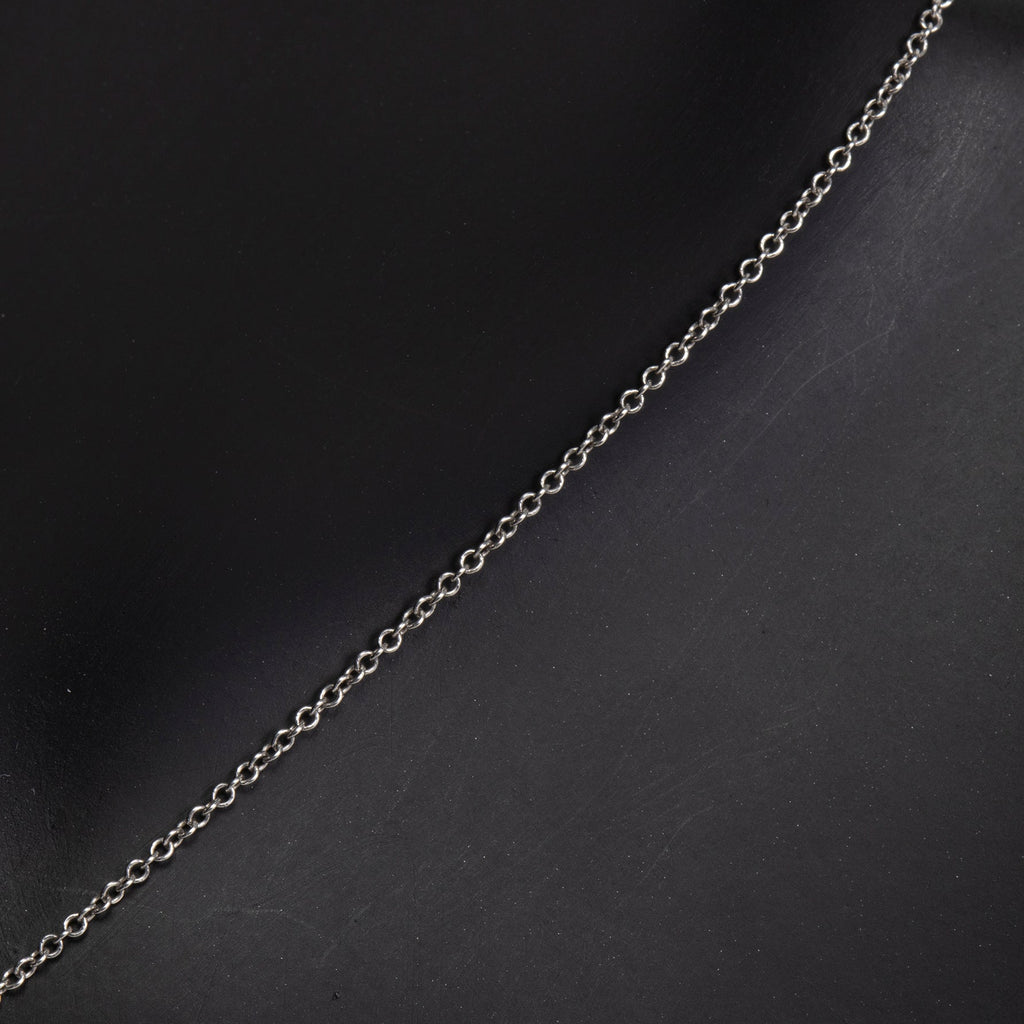 TIFFANY & CO. Platinum Aquamarine & Diamond Pendant Necklace