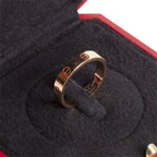 CARTIER Love Ring Small, 1 Diamond - Size 7 1/2
