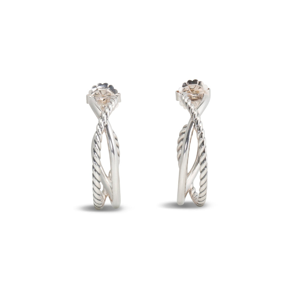 DAVID YURMAN Crossover Hoops