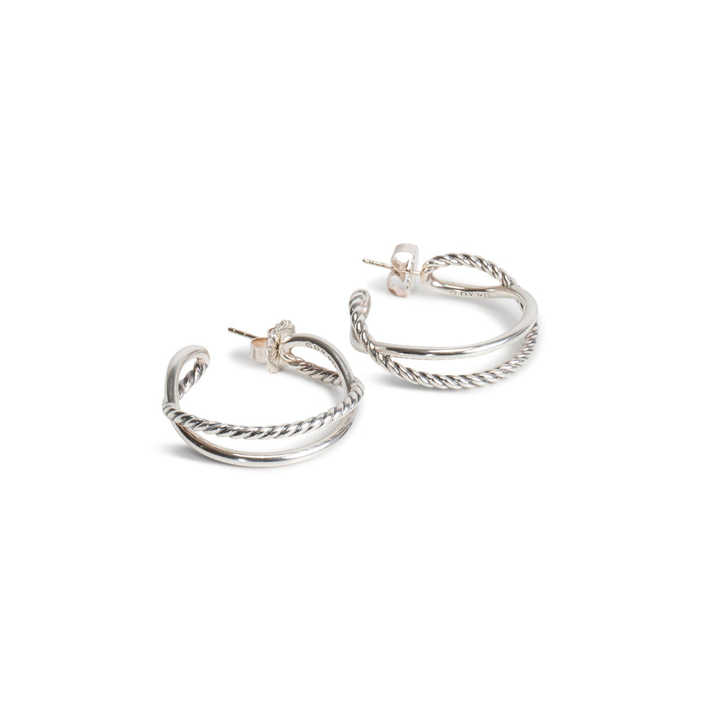 DAVID YURMAN Crossover Hoops
