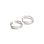 DAVID YURMAN Crossover Hoops
