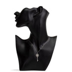 TIFFANY & CO. Platinum Diamond Key Star Pendant Necklace