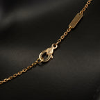 VAN CLEEF & ARPELS Vintage Alhambra Guilloche Pendant Necklace