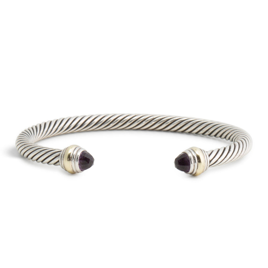 DAVID YURMAN Two-Tone Amethyst Cable Cuff
