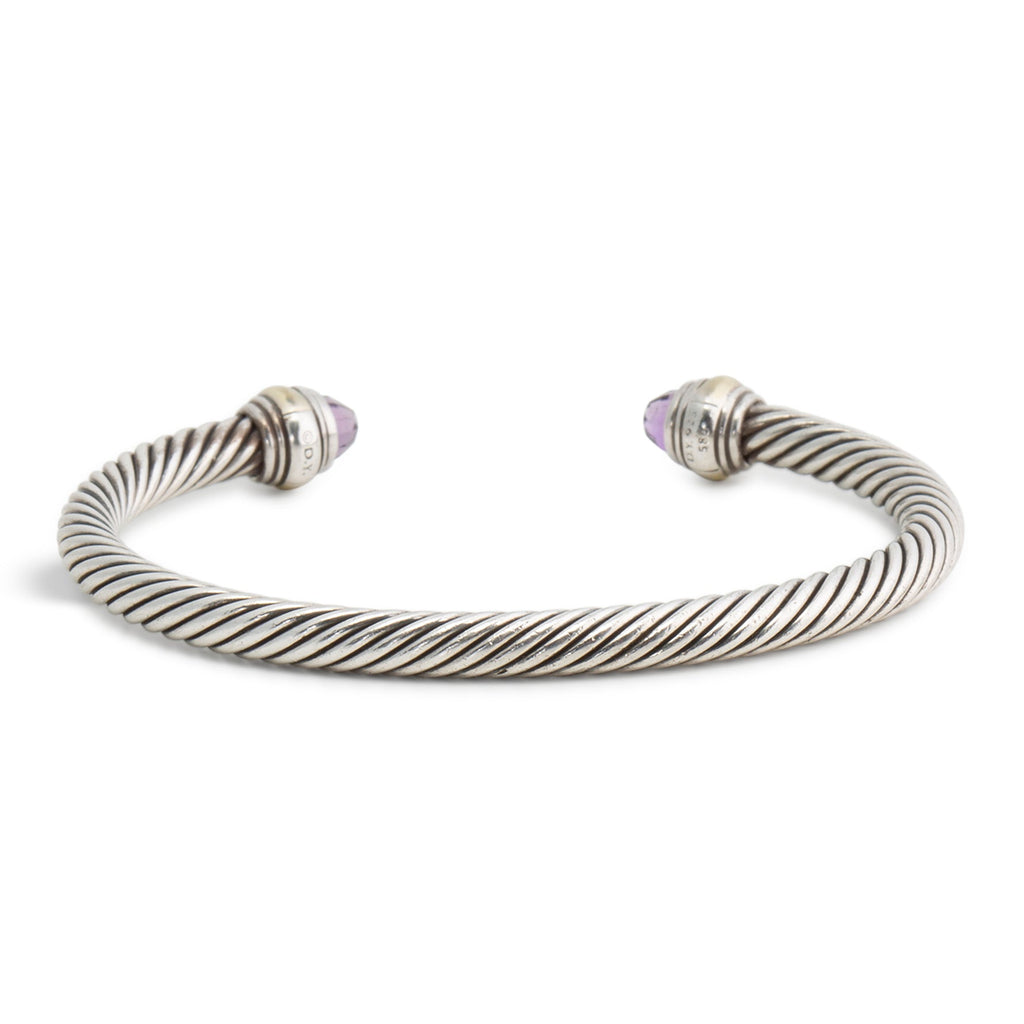 DAVID YURMAN Two-Tone Amethyst Cable Cuff