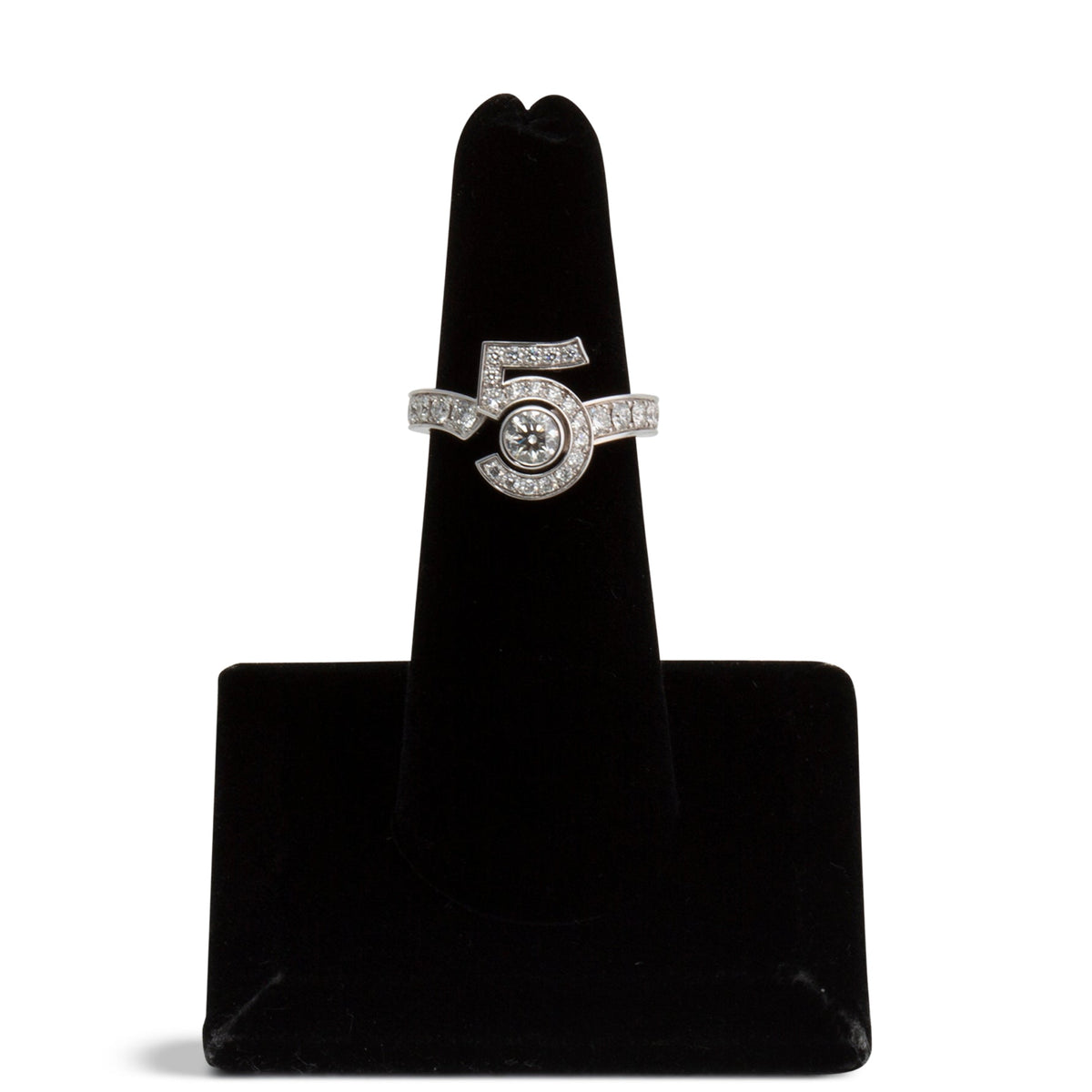 CHANEL Eternal 5 Diamond Ring - Size 5.25