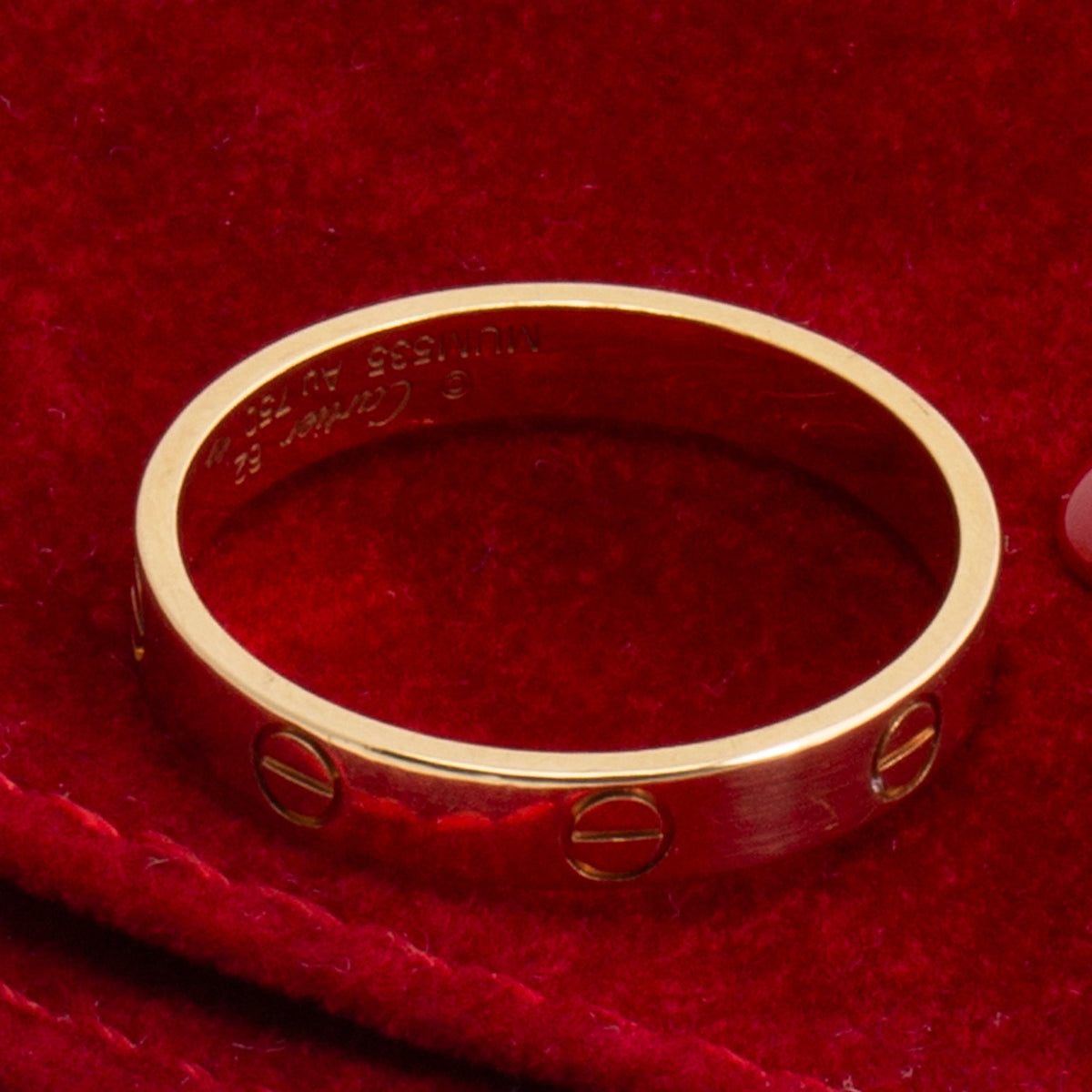 CARTIER Small Love Ring - Size 10