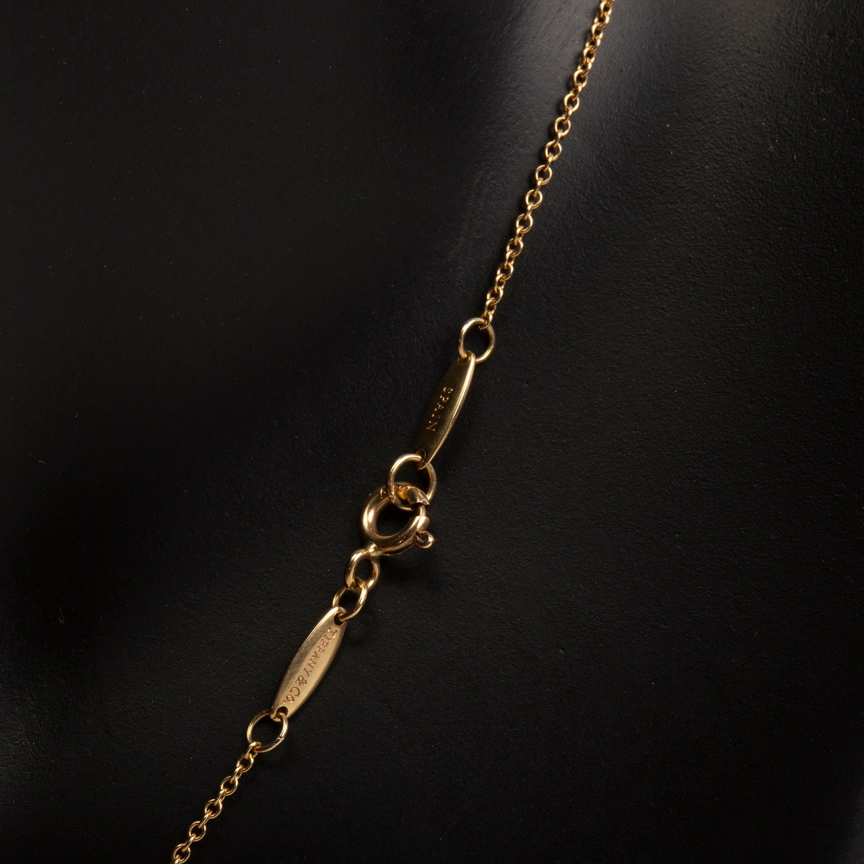 TIFFANY & CO. Elsa Peretti Open Heart Necklace - 7mm