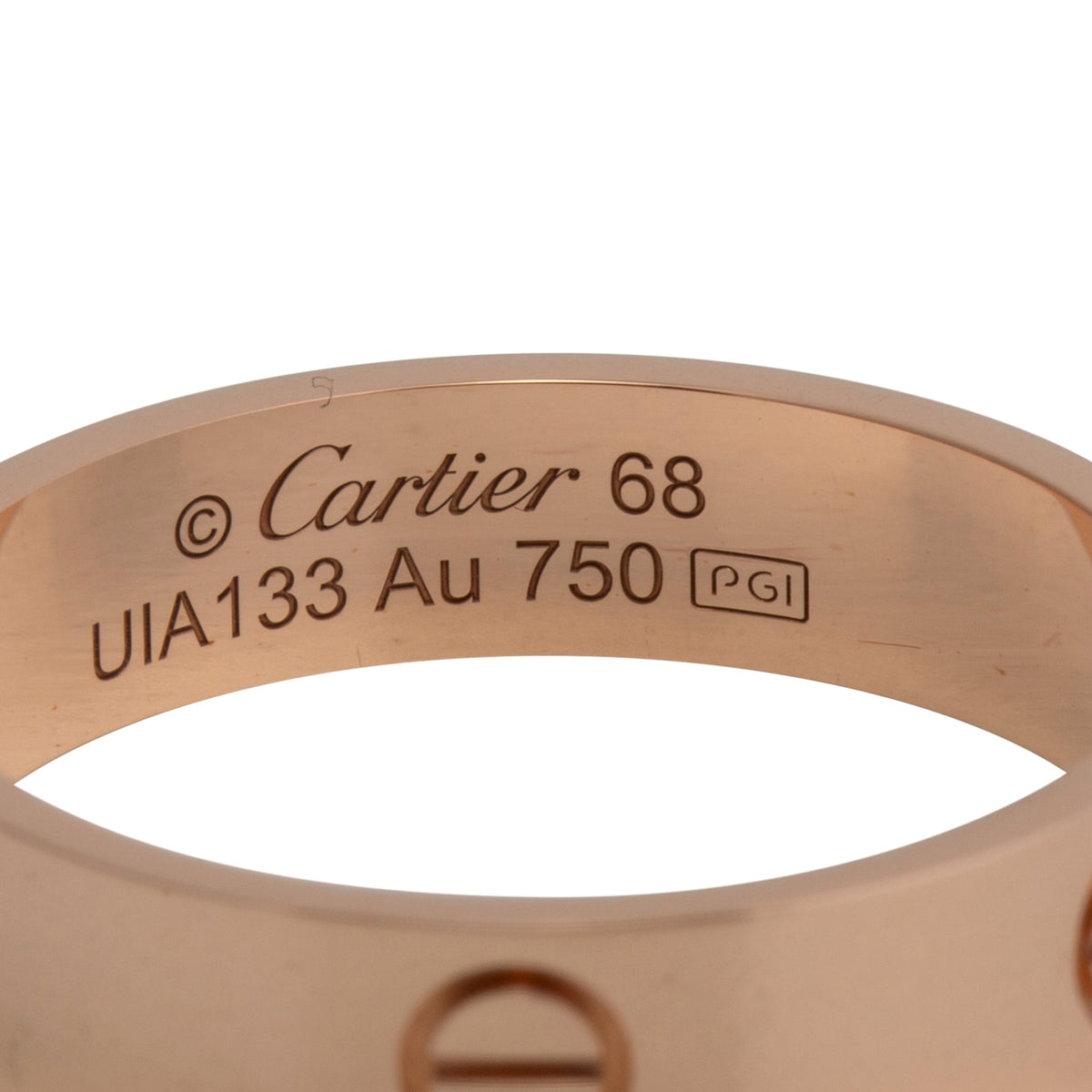 CARTIER Love Ring - Size 12 1/4