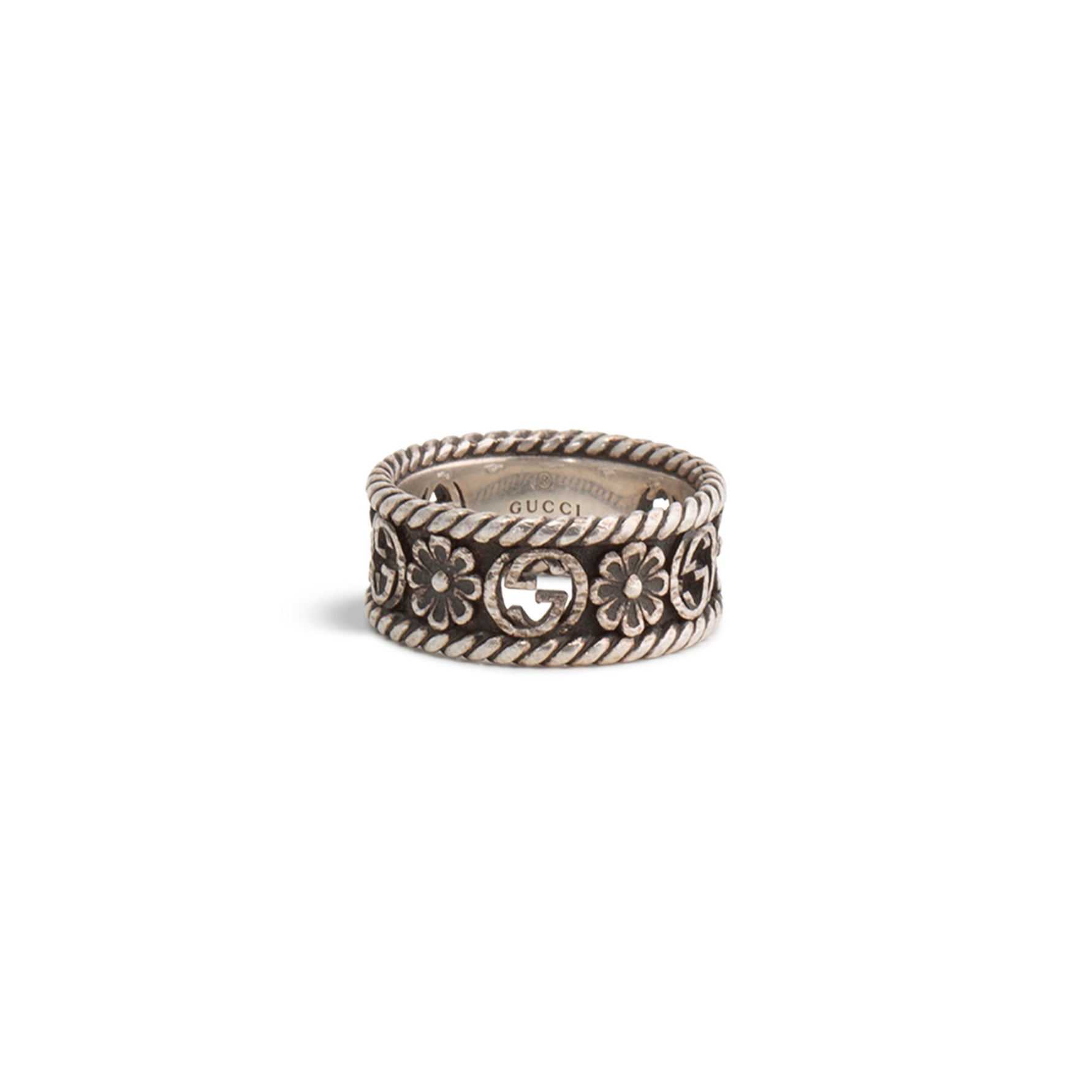 GUCCI Floral Ring - Size 6