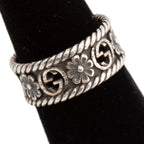 GUCCI Floral Ring - Size 6