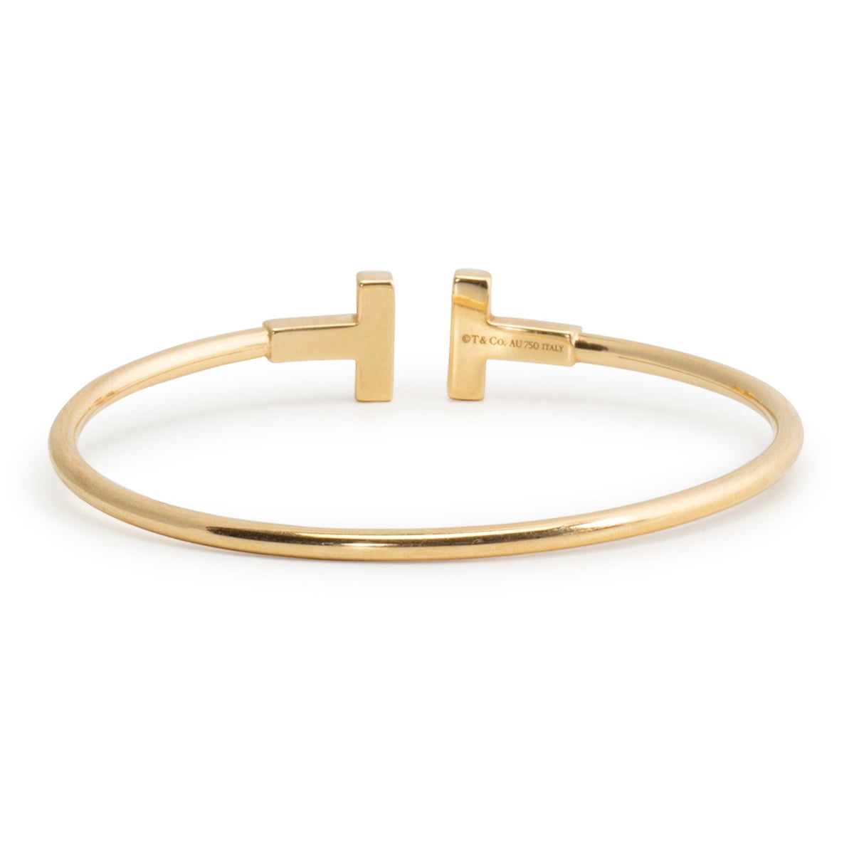 TIFFANY & CO. T Diamond Wire Bracelet