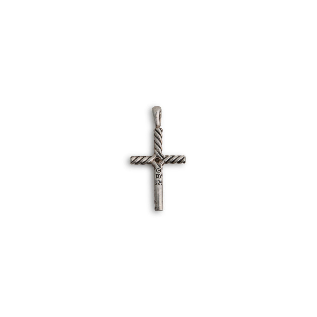 DAVID YURMAN Center Diamond Cross Pendant