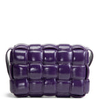 BOTTEGA VENETA Maxi Intrecciato Padded Cassette Shoulder Bag - Purple