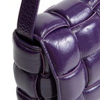BOTTEGA VENETA Maxi Intrecciato Padded Cassette Shoulder Bag - Purple