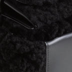 CHANEL Shearling Mini Backpack