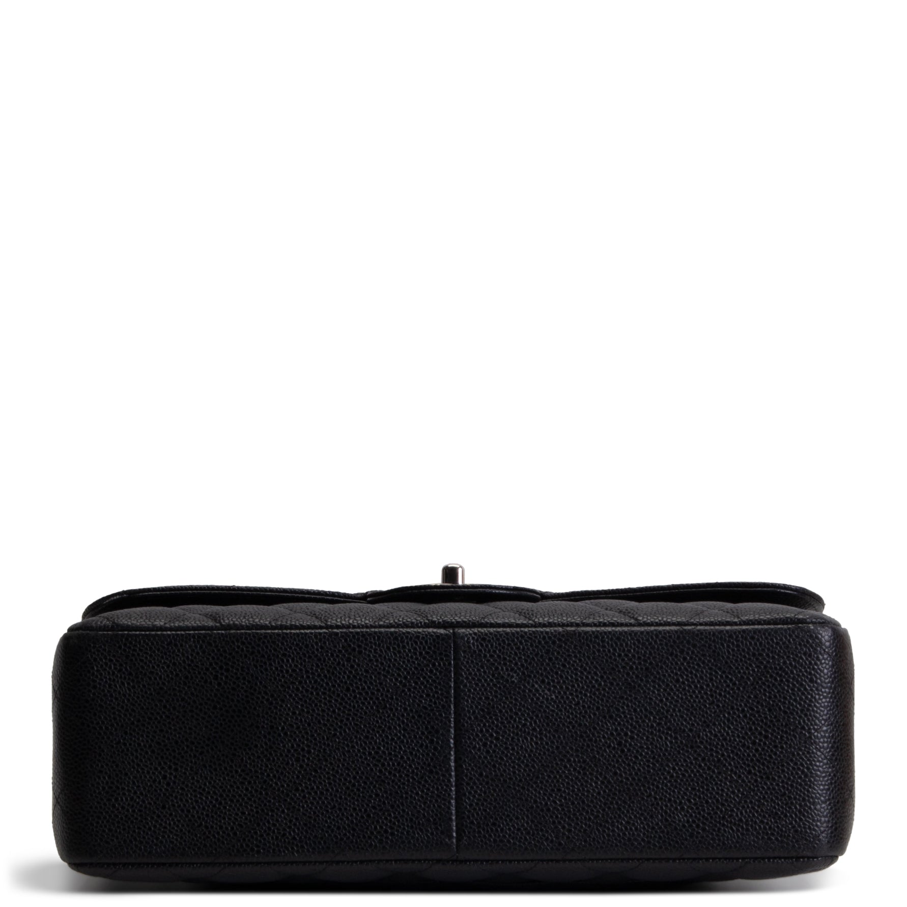 CHANEL Caviar Jumbo Double Flap - Black