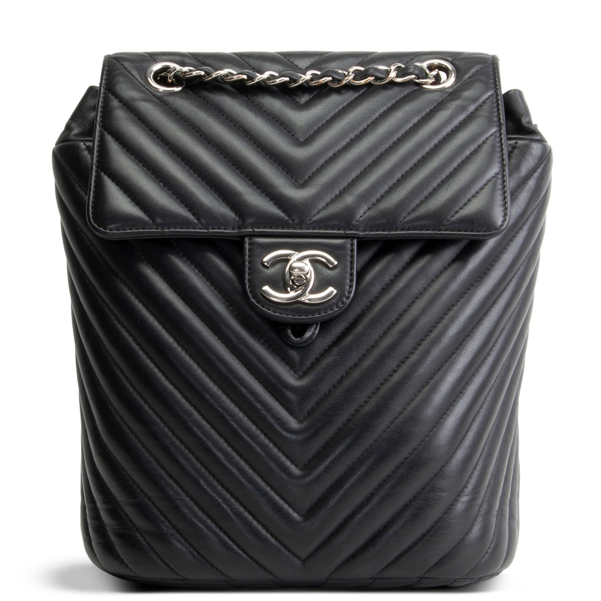 CHANEL Urban Spirit Chevron Backpack