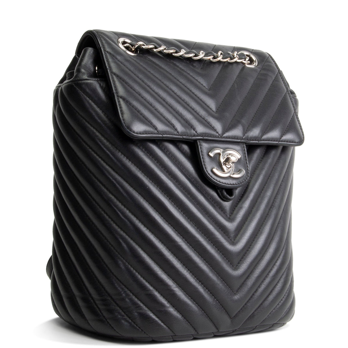 CHANEL Urban Spirit Chevron Backpack