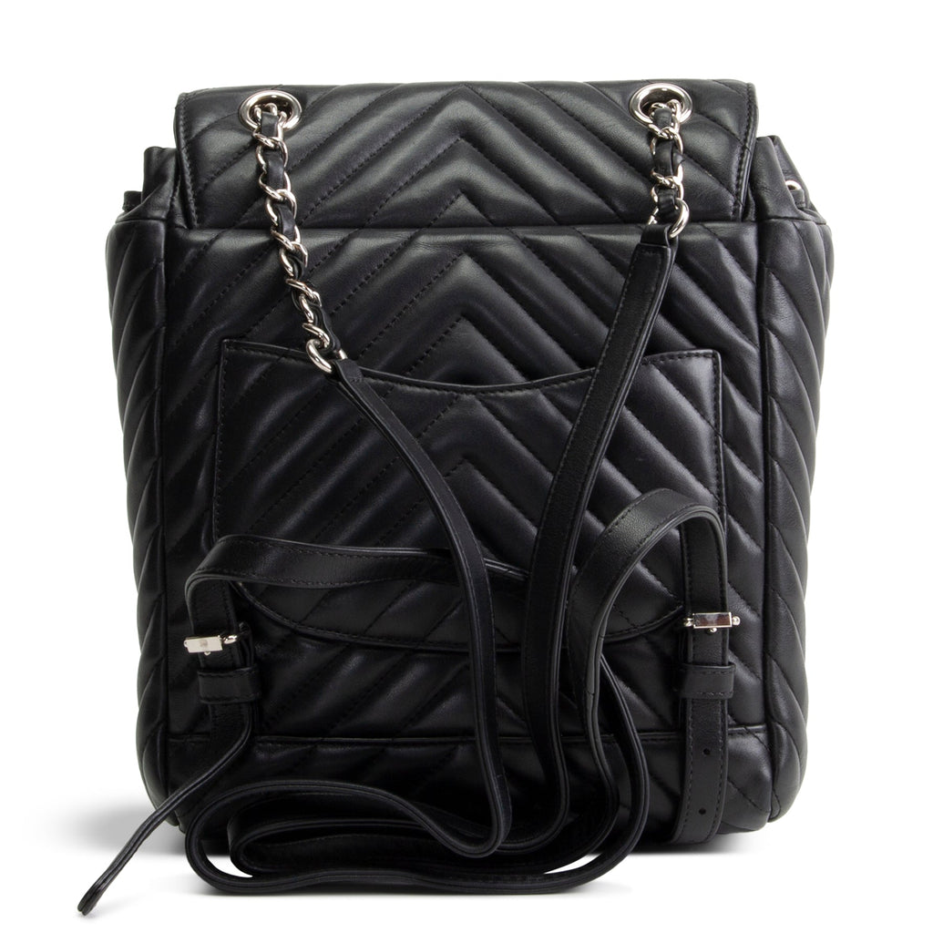 CHANEL Urban Spirit Chevron Backpack