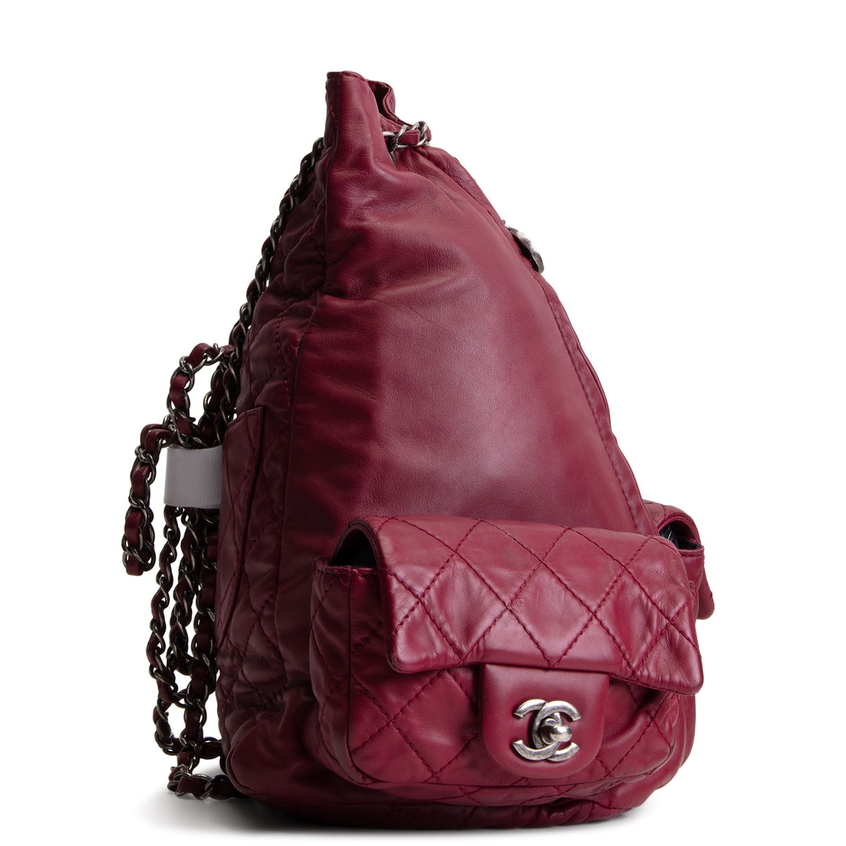 CHANEL Leather Backpack Is Back - Burgundy