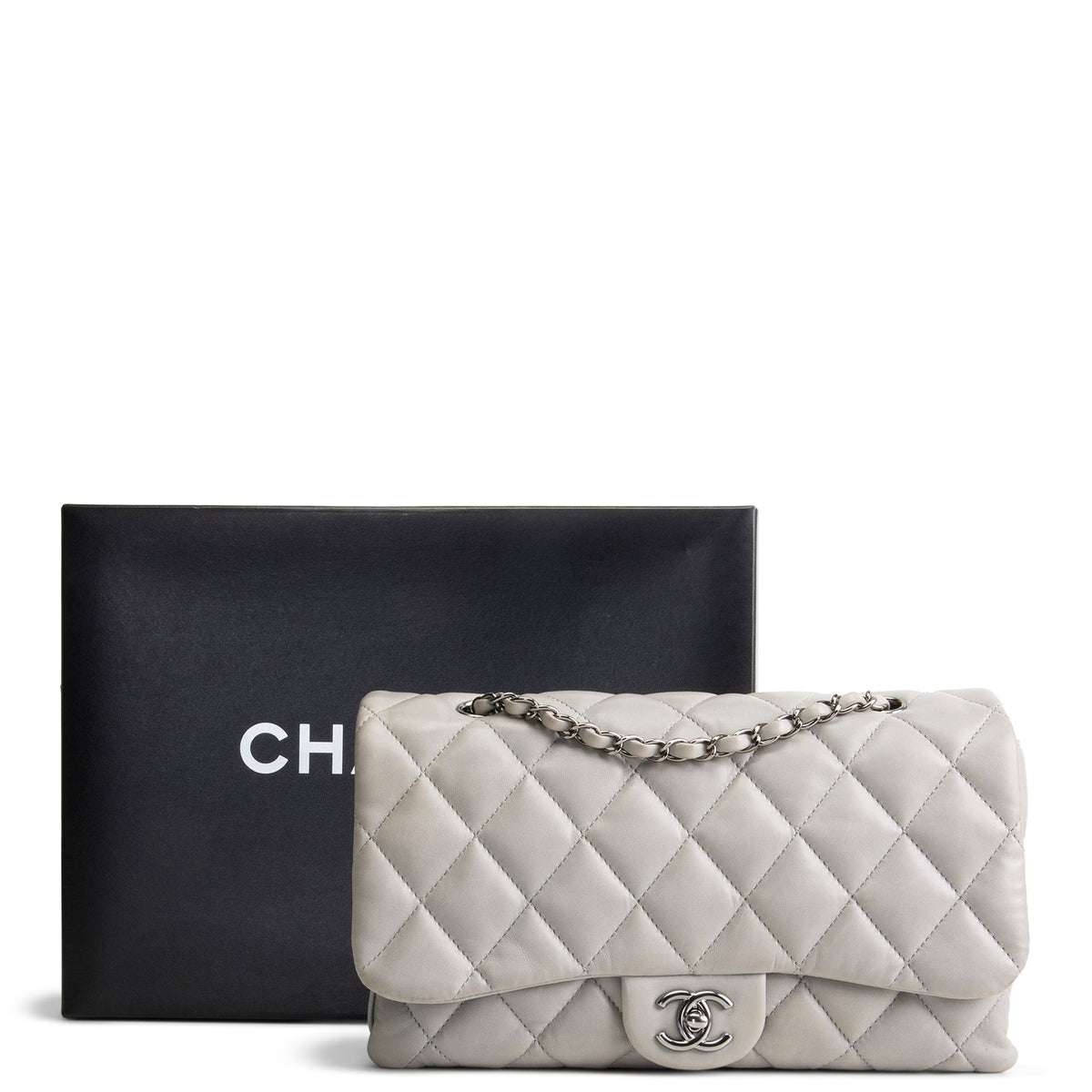 CHANEL Jumbo 3 Accordian Flap Bag