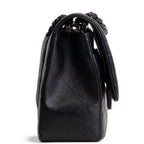 CHANEL Jumbo Double Flap So Black