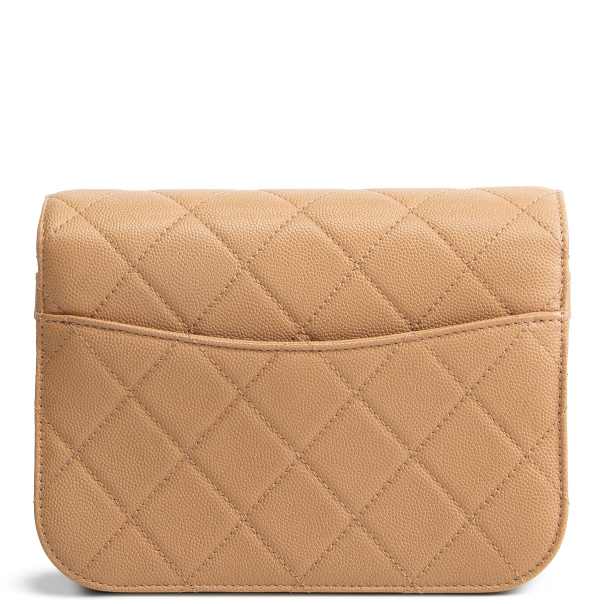 CHANEL CC Round Flap Compartment Messenger - Mini