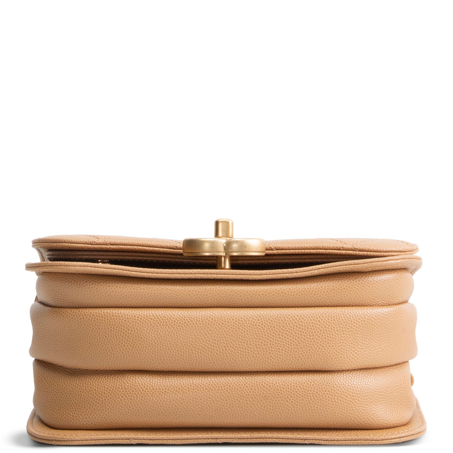 CHANEL CC Round Flap Compartment Messenger - Mini