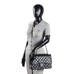 CHANEL Jumbo Double Flap - Quilted Caviar - Black