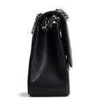 CHANEL Jumbo Double Flap - Quilted Caviar - Black