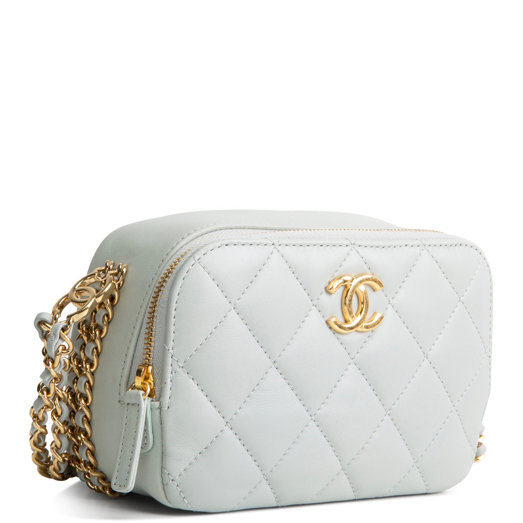 CHANEL CC You Camera Bag Lambskin - Cloud Grey
