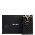 CHANEL Chanel 19 Phone Holder w/ Chain