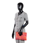 CHANEL Tweed Chanel 19 Cosmetic Case - Coral/Pink