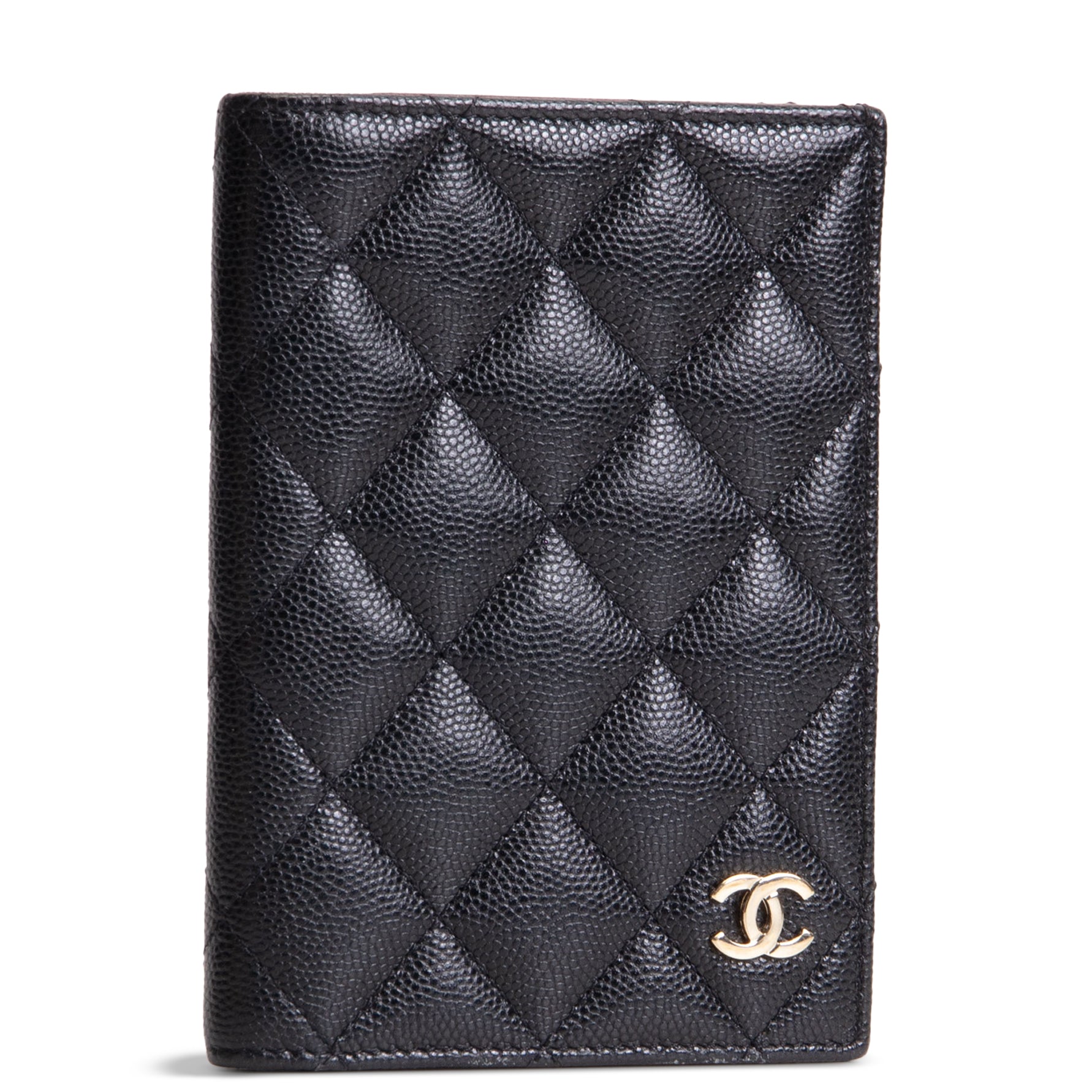 CHANEL Classic Passport Cover - Quilted Caviar
