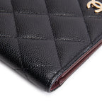 CHANEL Classic Passport Cover - Quilted Caviar