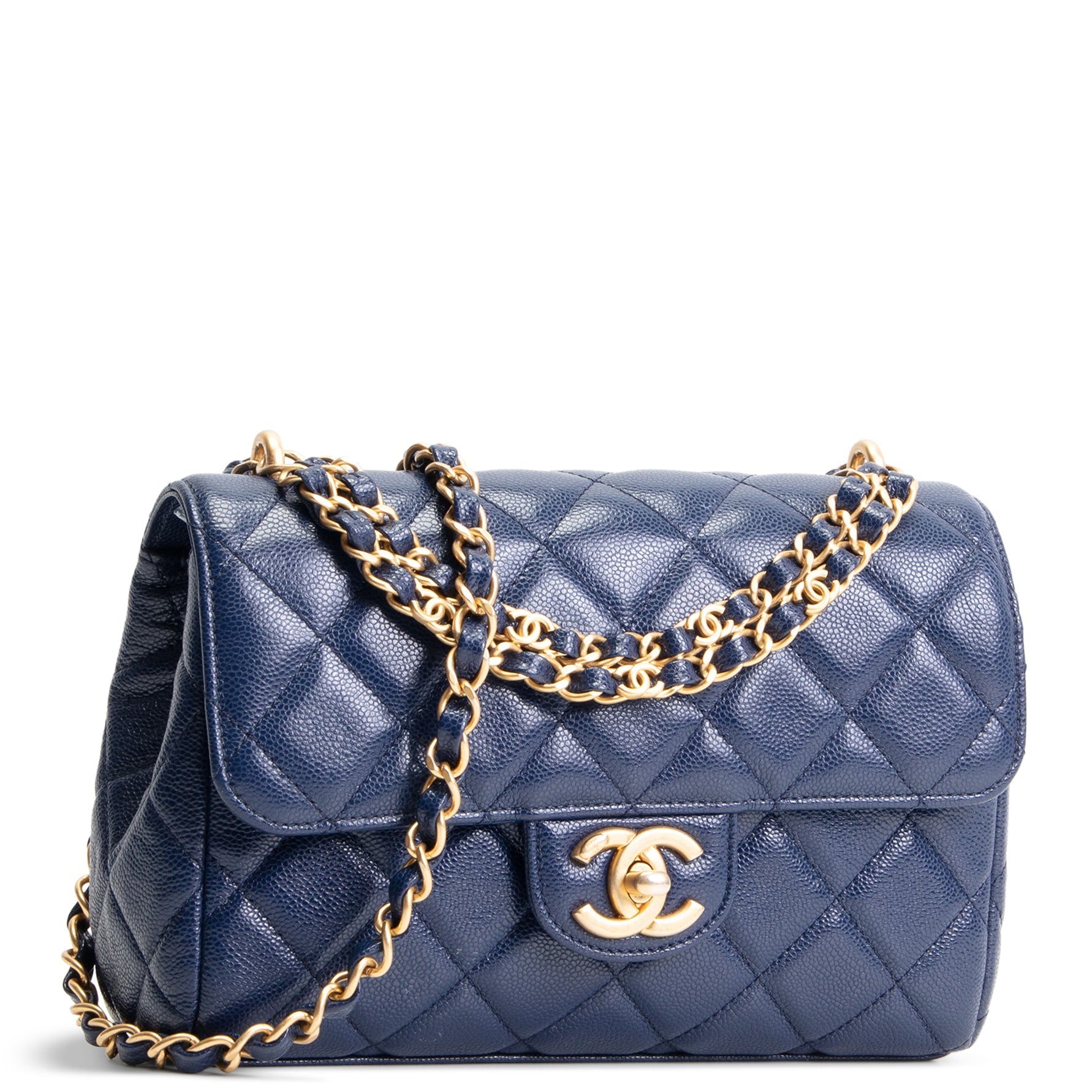 CHANEL Caviar Single Flap