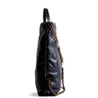 CHANEL Medium 22 Backpack - Navy
