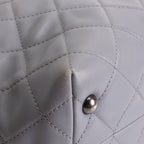 CHANEL Paris Seoul Shopping In Chains Tote - Grey OUTLET FINAL SALE