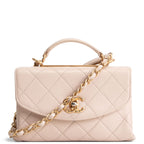 CHANEL Mini Trendy Spirit Top Handle - Beige
