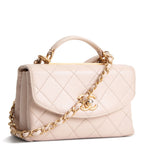 CHANEL Mini Trendy Spirit Top Handle - Beige