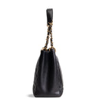 CHANEL Caviar Quilted Grand Shopping Tote - Black