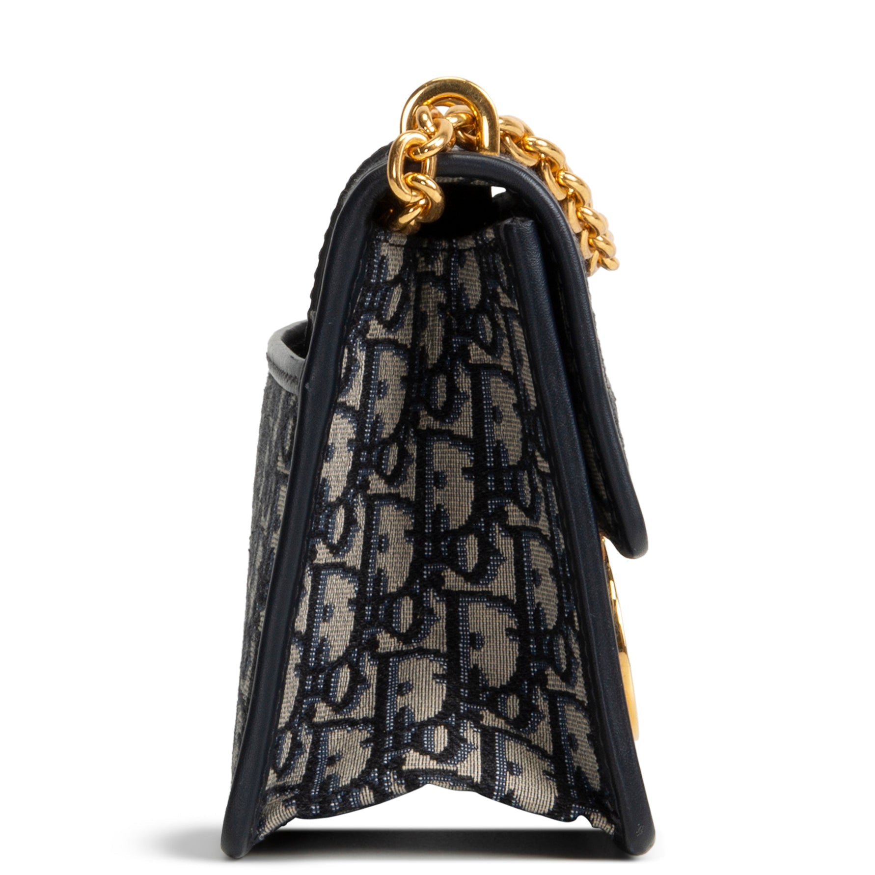 DIOR 30 Montaigne Chain Flap Oblique Jacquard