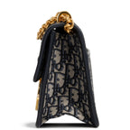 DIOR 30 Montaigne Chain Flap Oblique Jacquard