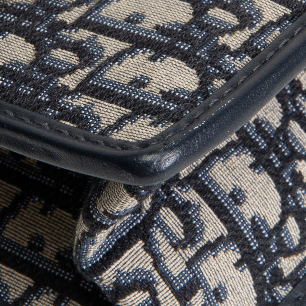 DIOR 30 Montaigne Chain Flap Oblique Jacquard